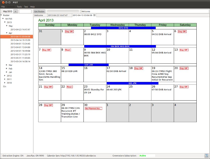 Pilot Scheduling Tool